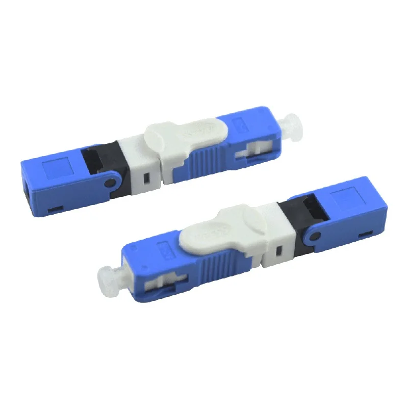 ESC250D SC UPC Single-Mode Fiber Optic Quick Connector FTTH Optic Fast Connector Free Shipping