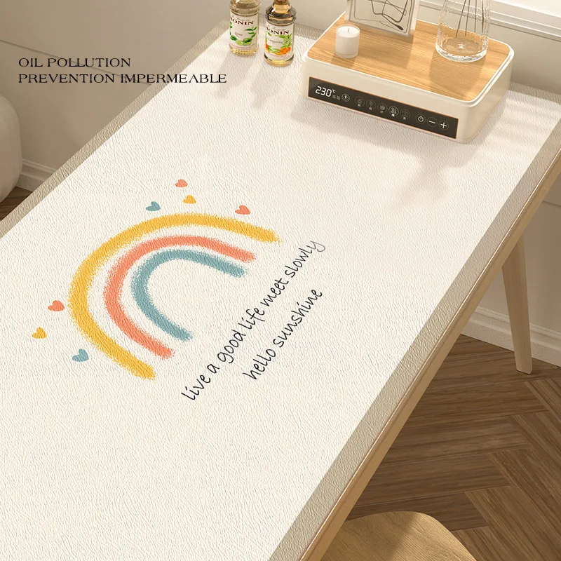 

Tablecloth wind household waterproof oil disposable hot tea table mat_DAN7