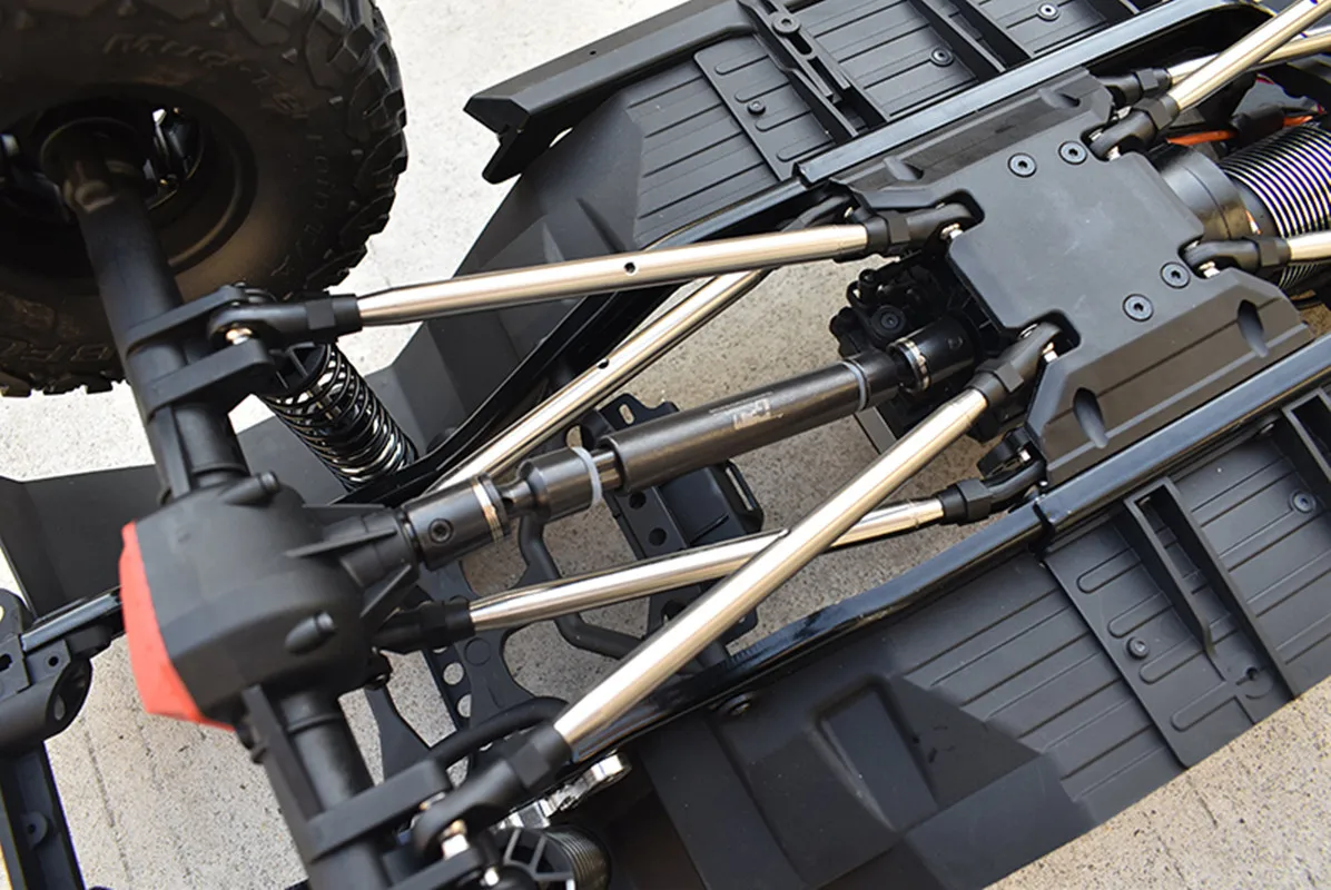 Передний и задний приводной вал CVD из высокоуглеродистой стали GPM AXI252009 для AXIAL 1/6