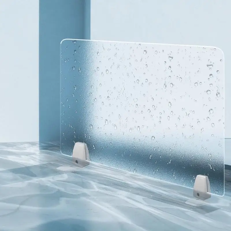 Перегородка для рабочего стола матовая прозрачная перегородка размера