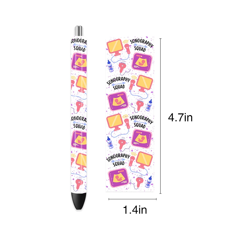 

Набор из 5 водонепроницаемых наклеек для ручек