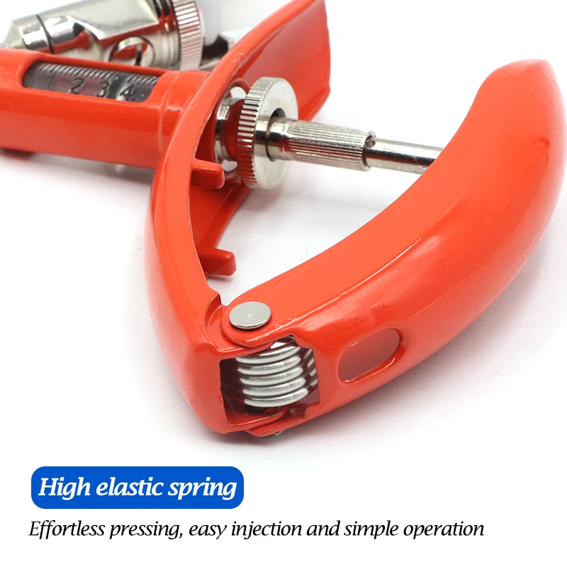 Высокоточный металлический непрерывный шприц для свиней куриц овец флакон