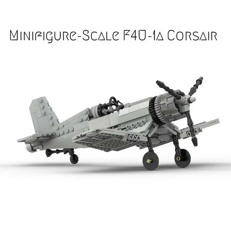 

MOC Building Bricks Toys F-4 Fighter Military Series World War II Aircraft ww2 Aircraft Building Blocks Boy Toys