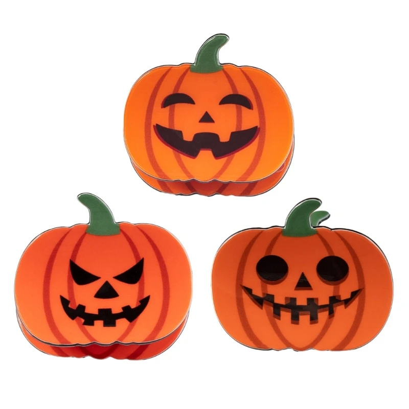

MXMB Hair Clip Delicate Pumpkin Hair Clip for Teens High Ponytail Hairpin