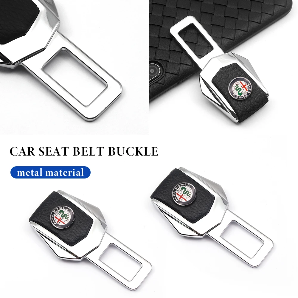 

Car Seat Belt Modification Clip Plug Car Styling Interior Accessories For Alfa Romeo Mito 159 147 156 Giulietta 159 GTO GTA ETC