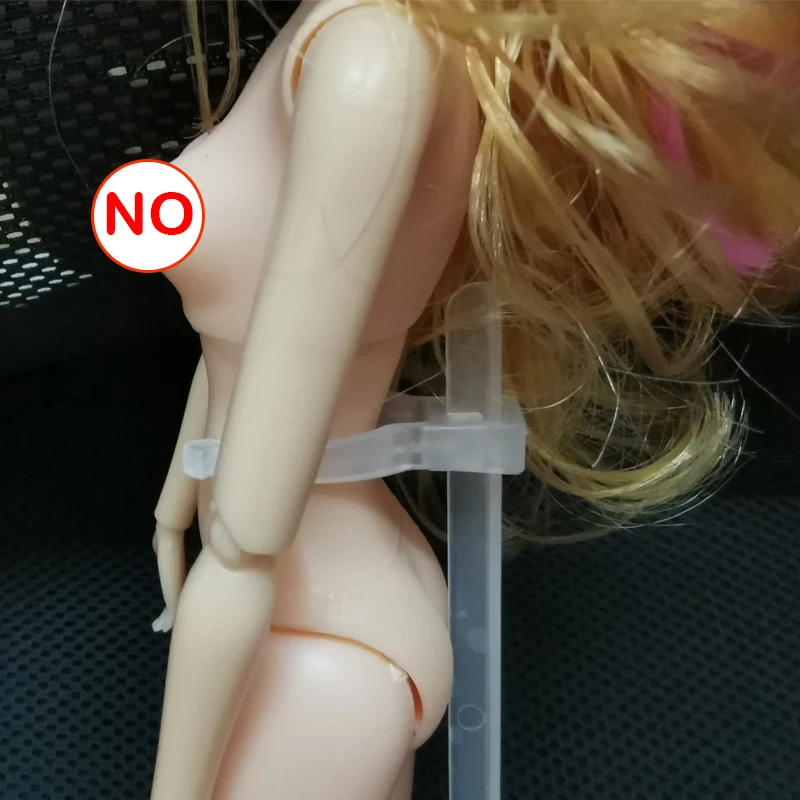 15 шт. прозрачные подставки для кукол 1/6 30 см