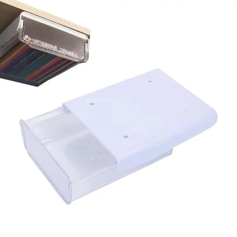 Under Desk Storage Drawers Under Table Drawer Mount Self-adhesive Attachable Drawer Slide-out Storage Drawers Desk Drawer