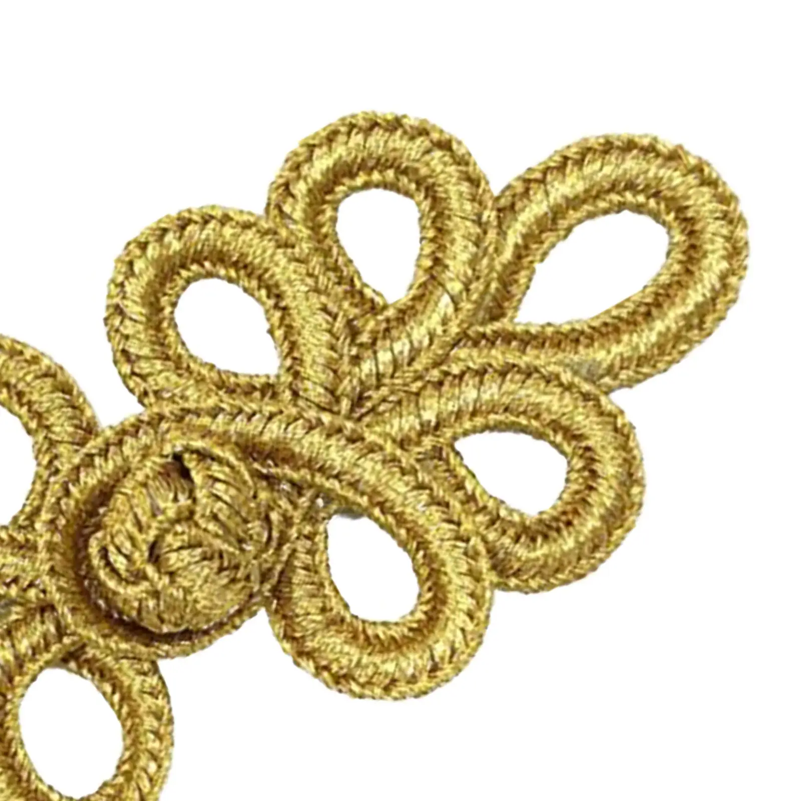 Пуговицы в форме лягушки с китайскими узлами 10 пар застежки регулируемые