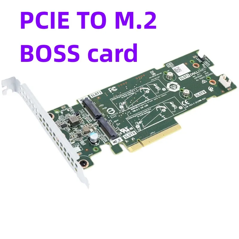 

Оригинальная карта управления BOSS, 2 Мб, 2 SSD-карты [поддерживает только 2280] 7HYY4, карта проверки Сервера, оснащенная твердотельным SATA RAID M.2