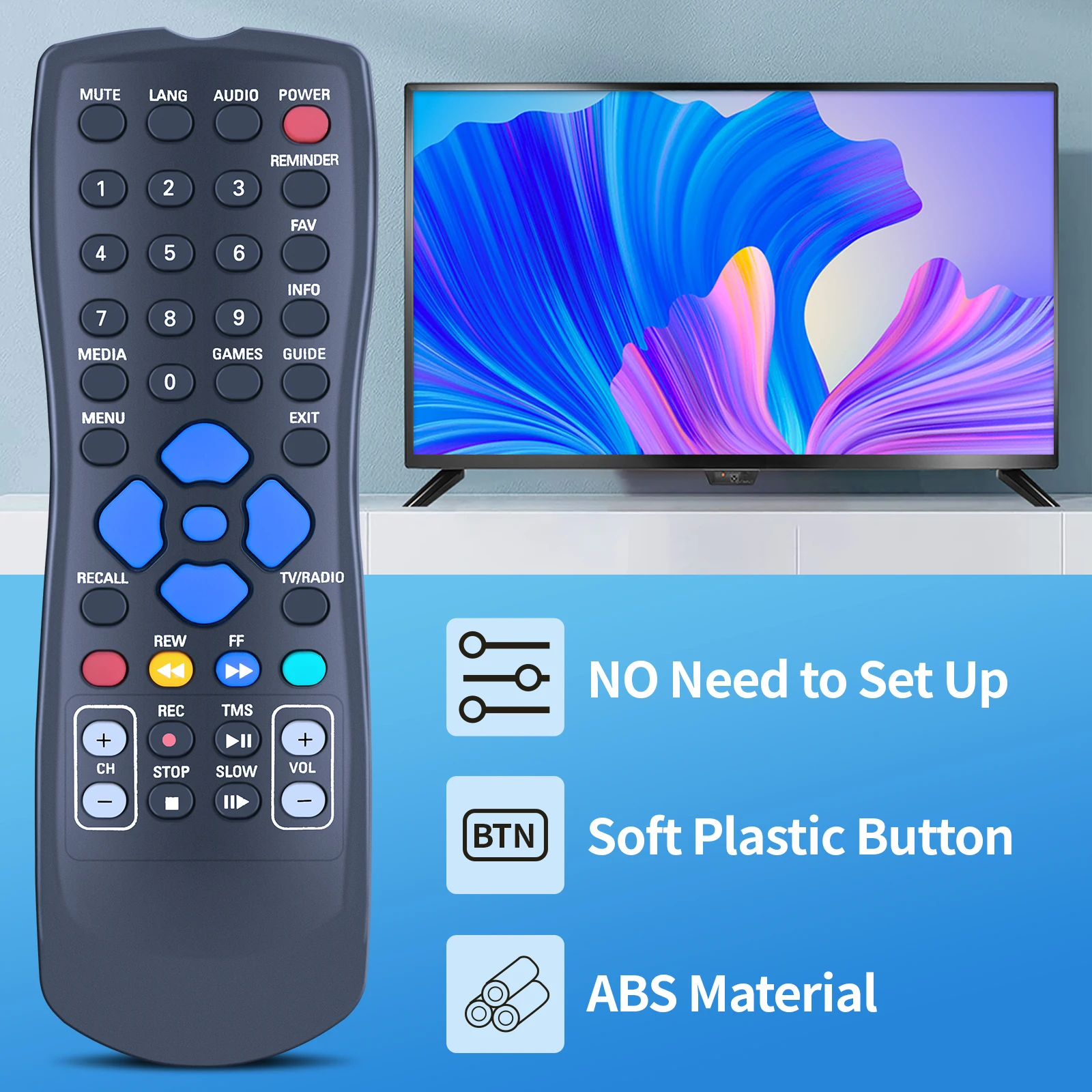 Пульт дистанционного управления RC1124156/01 для SUN + прямой HD TV