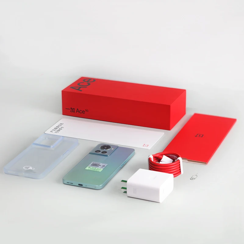 Tanie Nowy OnePlus Ace 5G MTK Dimensity 8100 MAX Smartphone 150W Szybkie ładowanie 120Hz AMOLED Telefony Komórkowe 50MP Potrójny Aparat Android 12