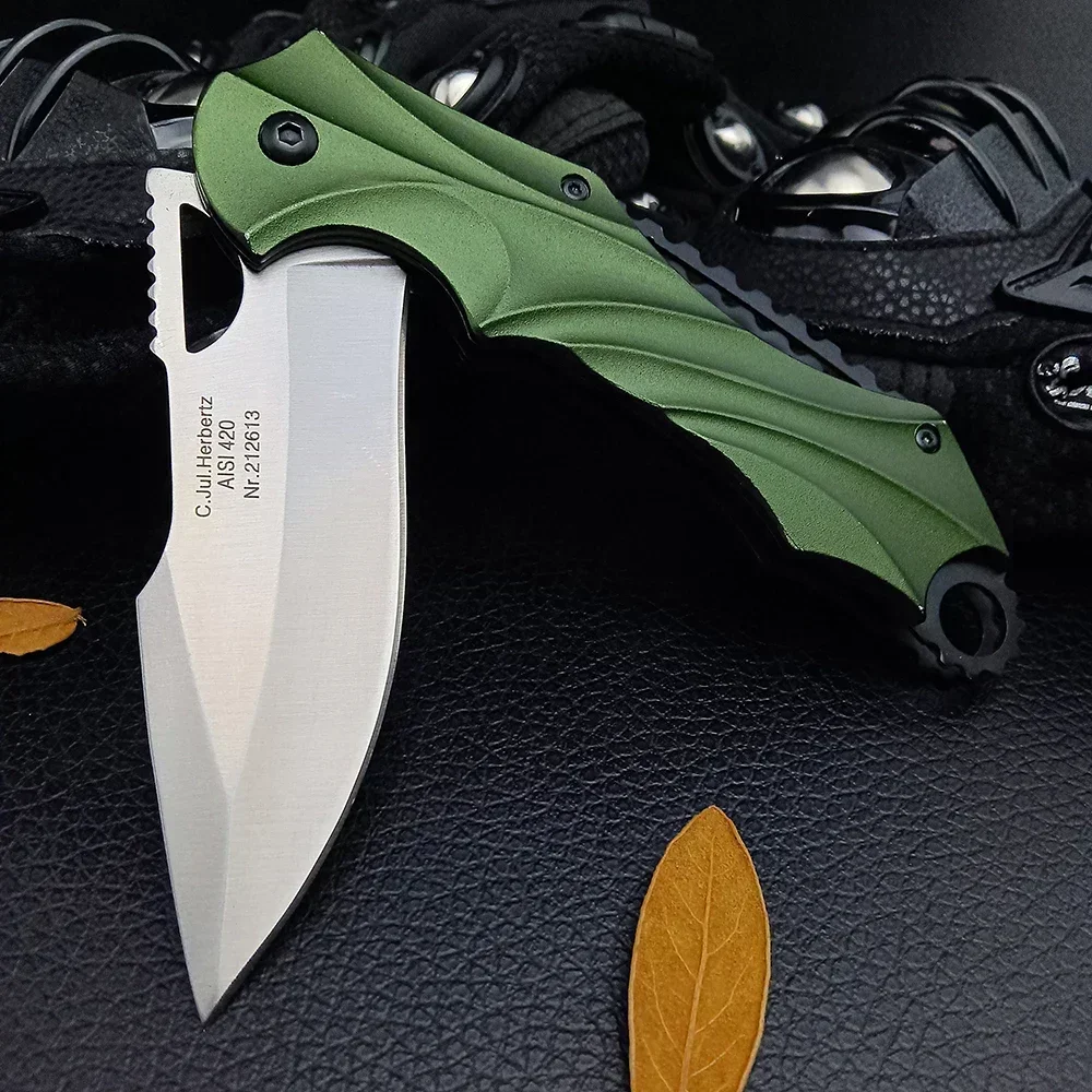440C CJH420 охотничий складной нож, папка, инструменты, карманный ...