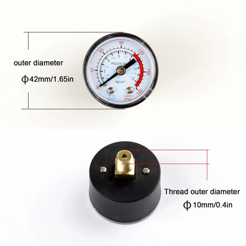 

Air Compressor Pressure Switch With Regulator Control Valve Gauge Air Bracket Assembly of Pressure Regulating Valve