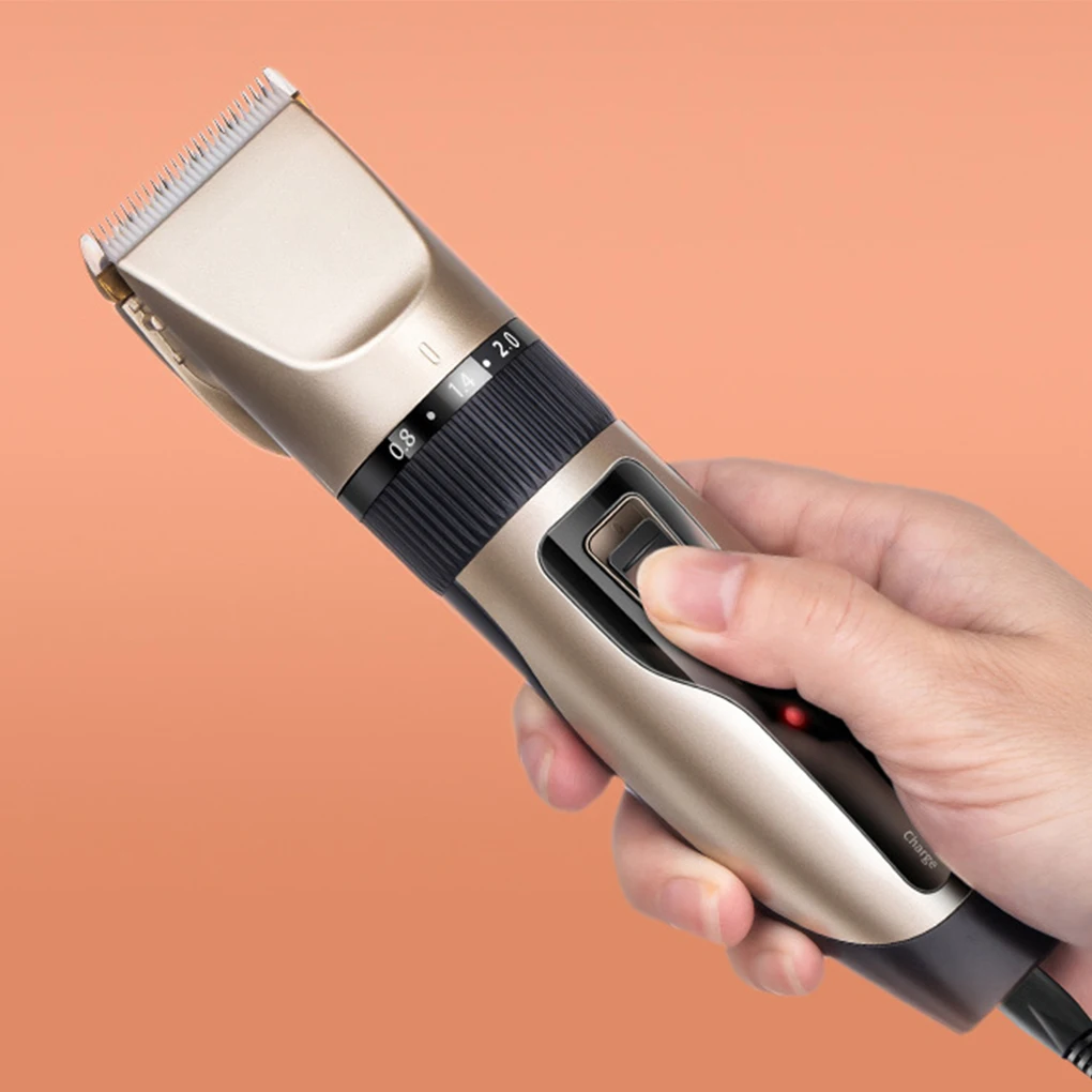 

Pet Shaver Adjustable Grooming Animal Fine Hair Trimmer Electric Portable Pet Hair Clipper