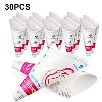 50pcs paper urinal toilet women urination device urinal funnel outside standing pee cup waterproof paper standing urinary funnel