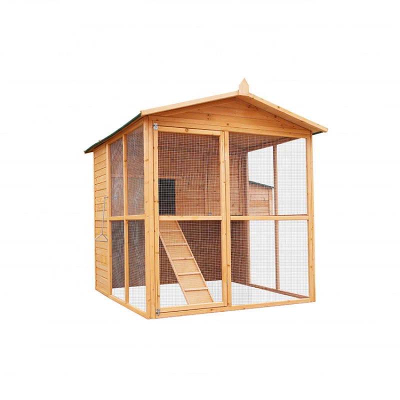 

Wholesale Outdoor Rainproof Professional Large Design Cheap Wooden Chicken Coop Hen House With Run