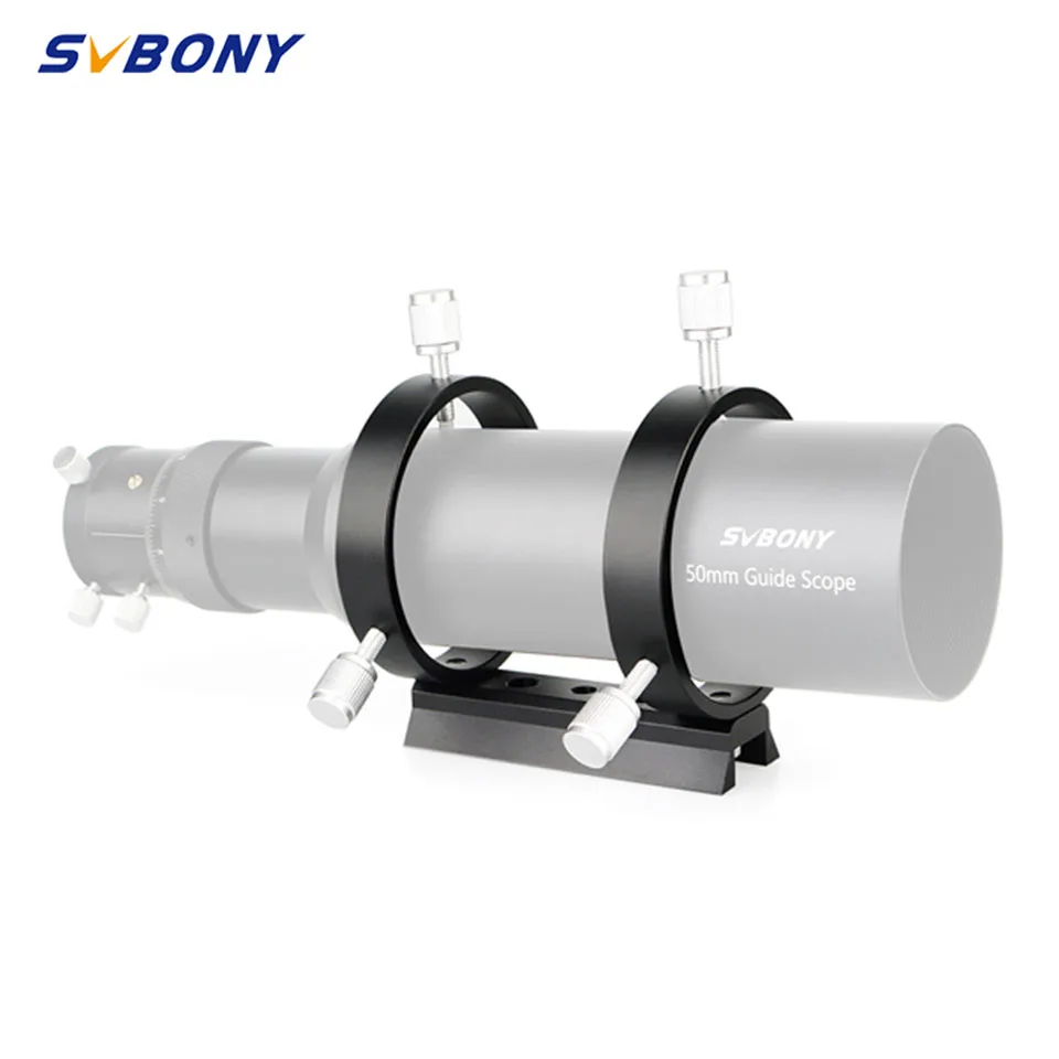 

Набор колец для оптического прицела SVBONY SV116, комплект для диаметра телескопа или обнаружителей труб, от 43 до 70 мм, с парой, идеально подходит для астрофографии