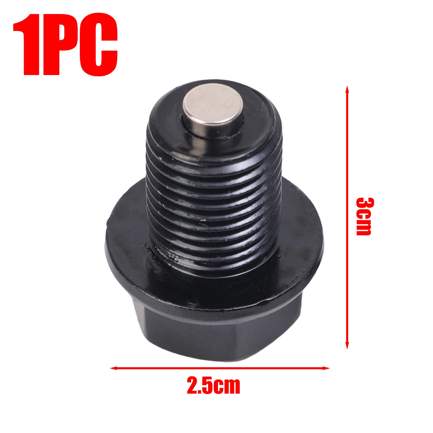 

Автомобильный болт сливной пробки масла, магнитная гайка для слива масляного поддона двигателя, углеродистая сталь для Honda Volkswagen Hyundai Kia, винты M14 * 1,5