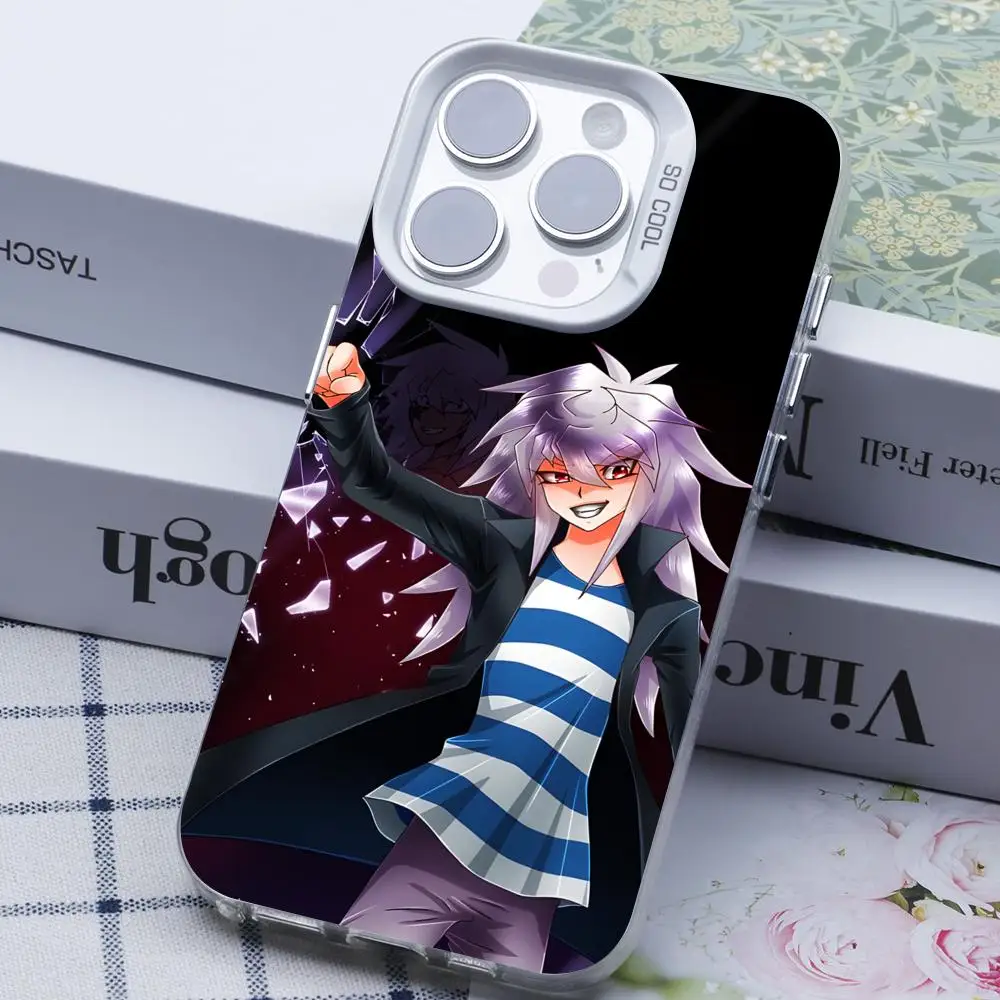 Фото Чехол для телефона Yugioh Yami Bakura для iPhone 17 16 15 14 13 12 11 X XR XS Air Pro Max Plus, белый, цветной, серебристый №4