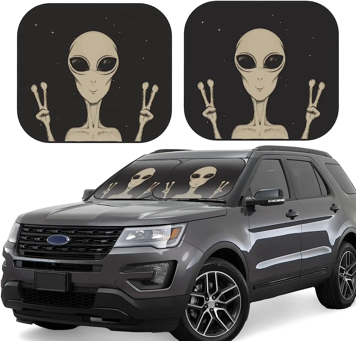 Рисунок 3 - складные солнцезащитные козырьки