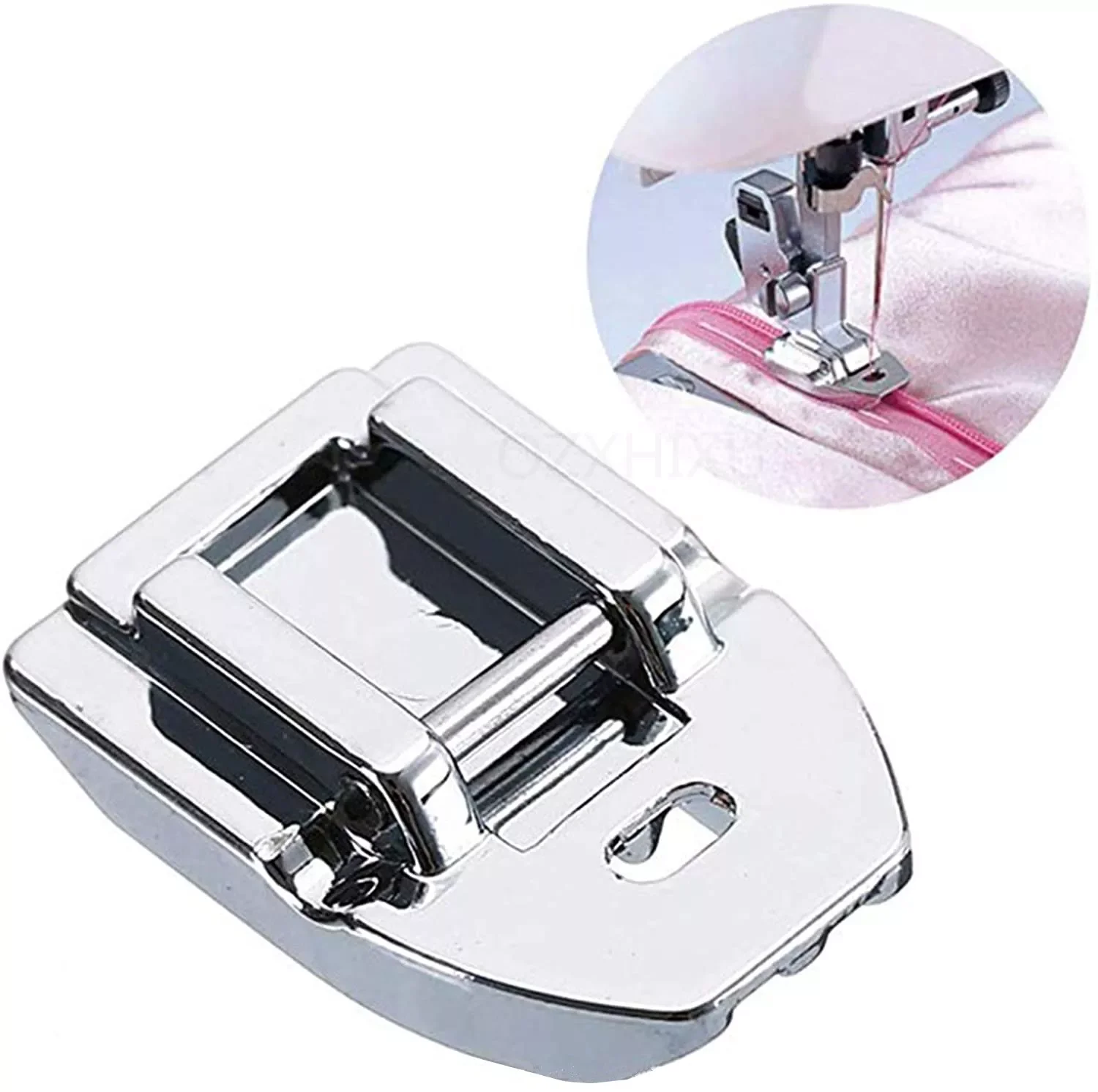 

Hot Sewing Machine Parts Presser Foot sewing accessories 7306A Zipper Foot for singer brother janome juki SA128