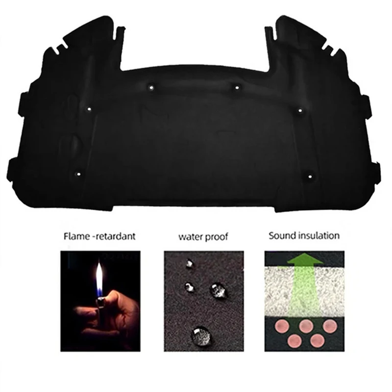 Передний капот автомобиля теплозвукоизоляционный коврик чехол для BMW E90 E91 E92 E93 323I