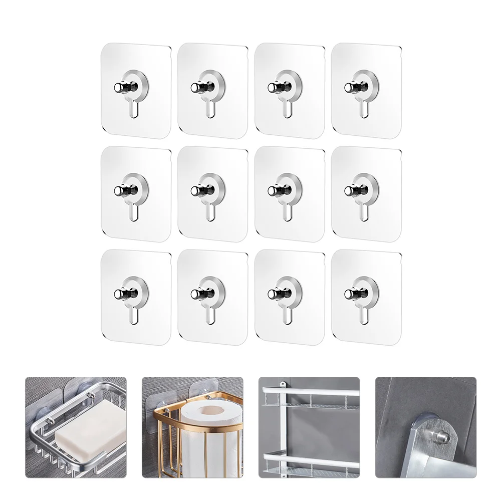 

No Trace Screw Patch No-drilling Wall Hook Self-Picture Hooks Seamless Hanger Hooks Towel