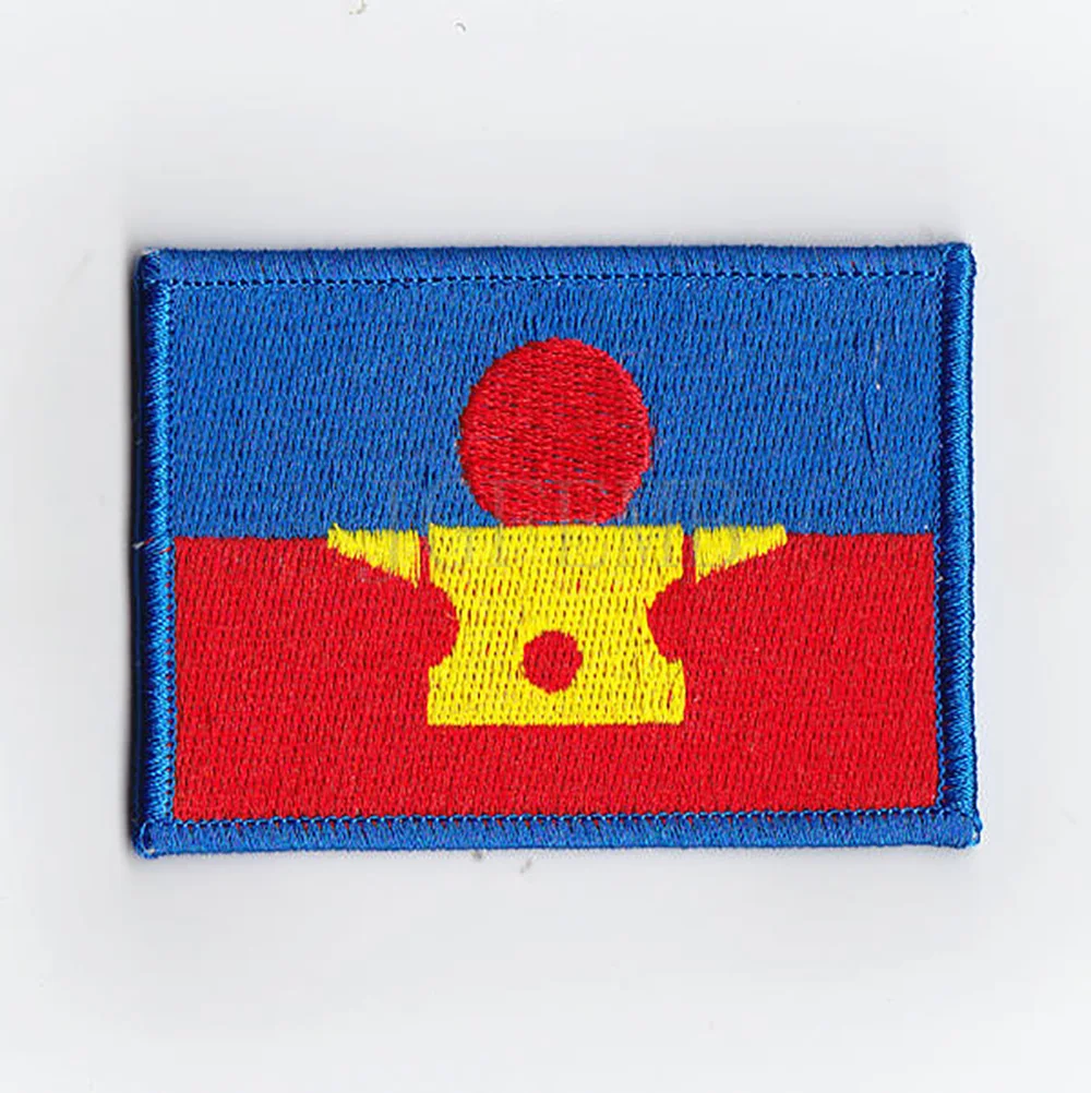 

100%Embroidery GUNDAM 00 HRL Human Reform League Military Tactical Morale Embroidery Patch Badges B2446