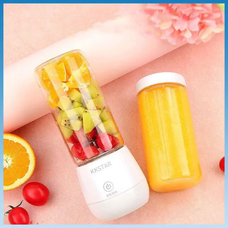 

Double Safety Switch Mini Electric Juicer Usb Rechargeable Charging/discharging Protection Fruit Mixer Large Capacity Juicer Hot