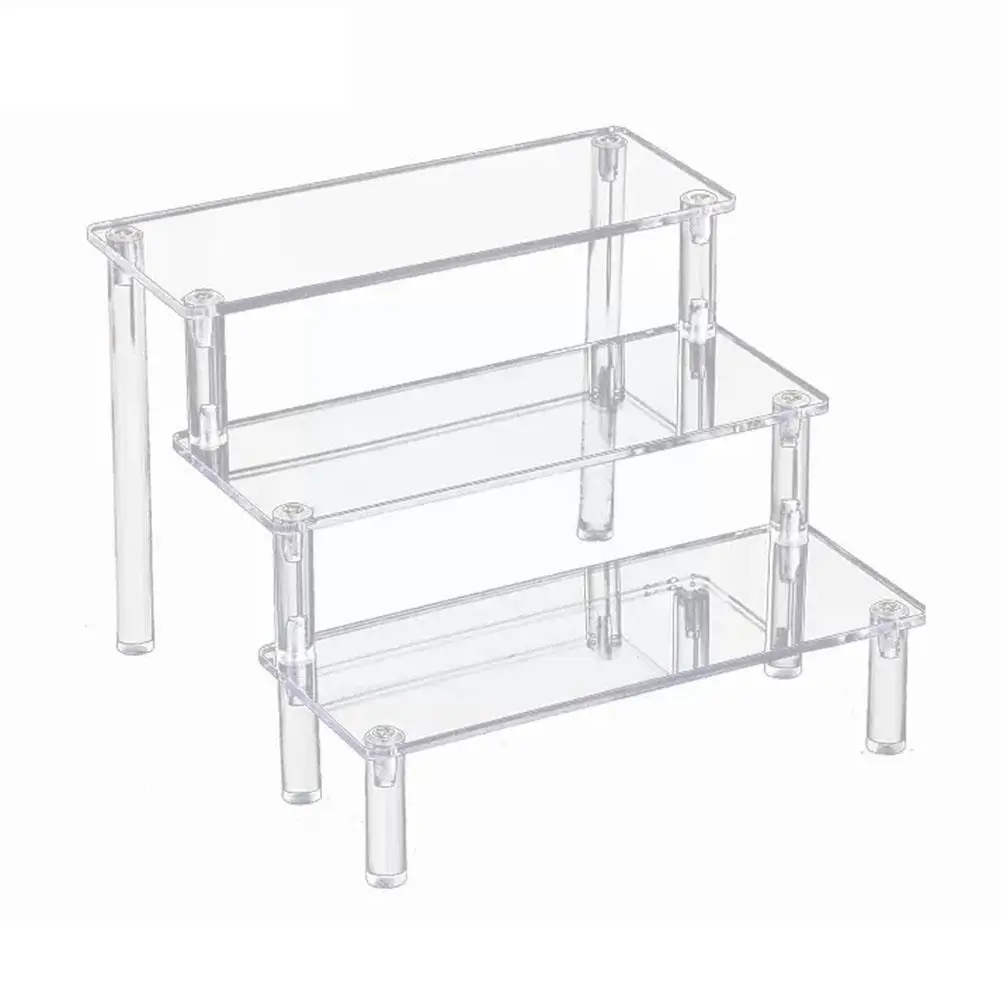 

Acrylic Display Stand,acrylic Display Risers Display Shelf Clear Acrylic Stands For Display Figures,cupcake,dessert, E0a5