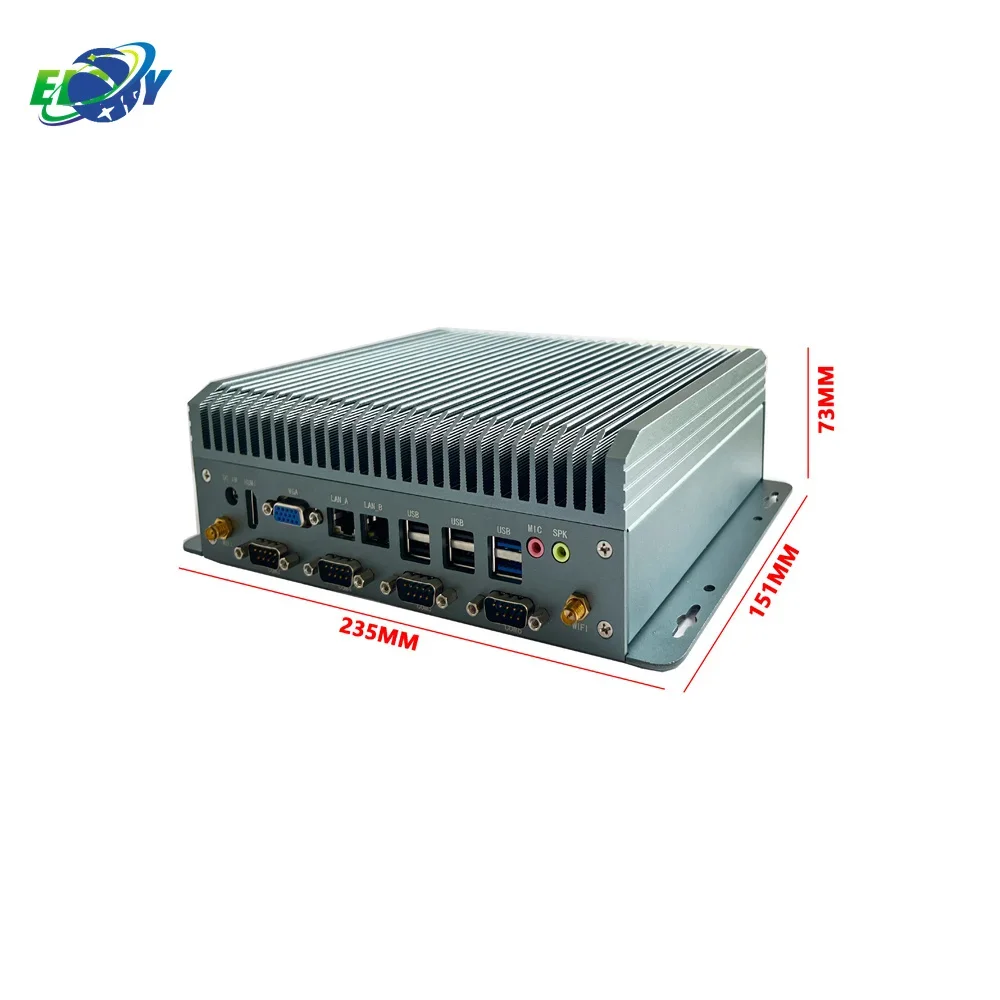 Промышленный мини-ПК ELSKY SPC10U с процессором ски Lake 8-го поколения CORE i3 i5 i7