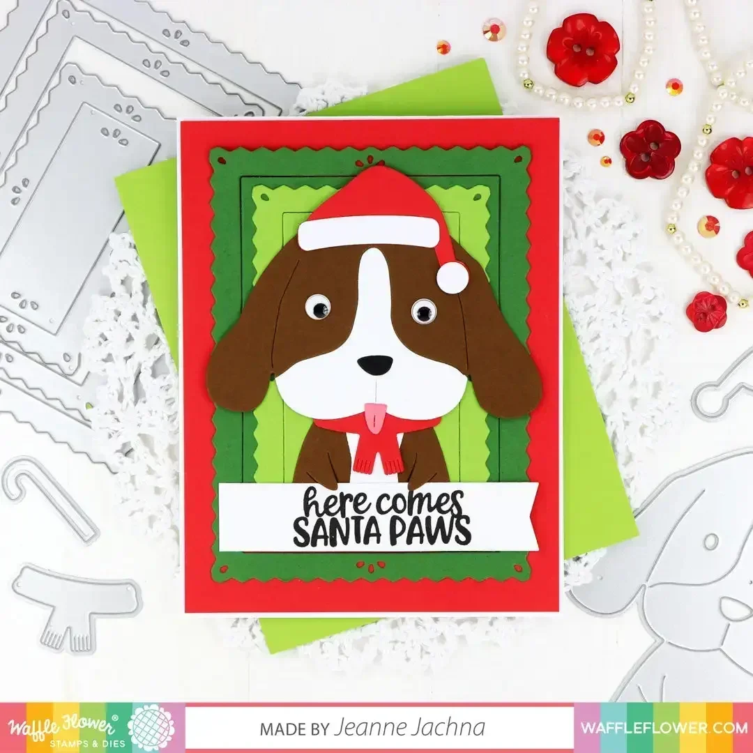 Металлические пресс-формы Be a Dog для рукоделия бумажная поздравительная открытка