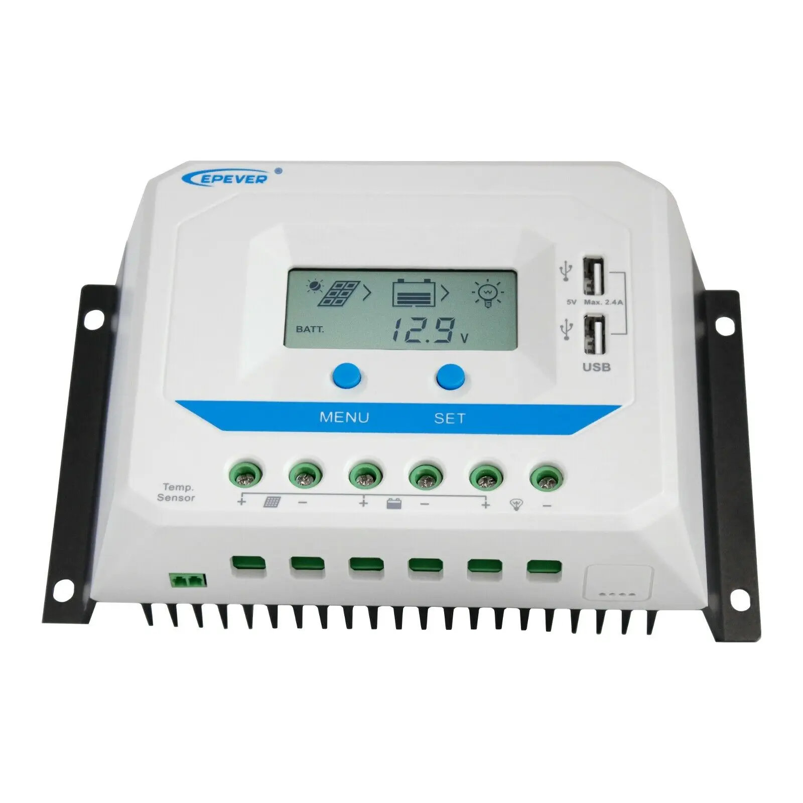 

Durable Charge Controller Regulator 12 / 24V 194 * 119 * 64 Mm 45A Battery Regulator
