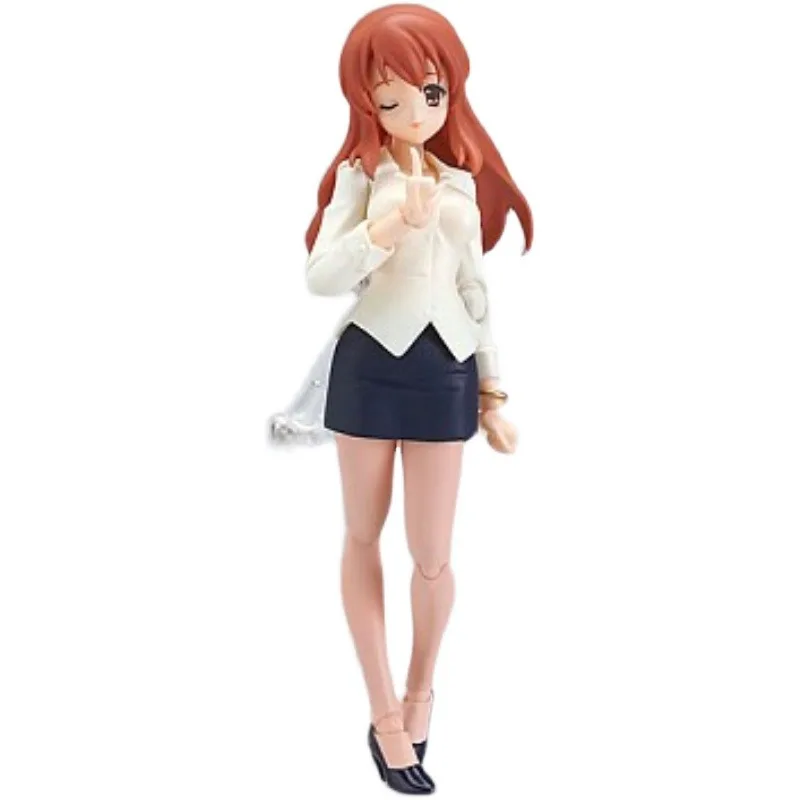 В наличии оригинальная GSC Max Factory Figma 071 Asahina Mikuru 14 см подлинная экшн-анимационная