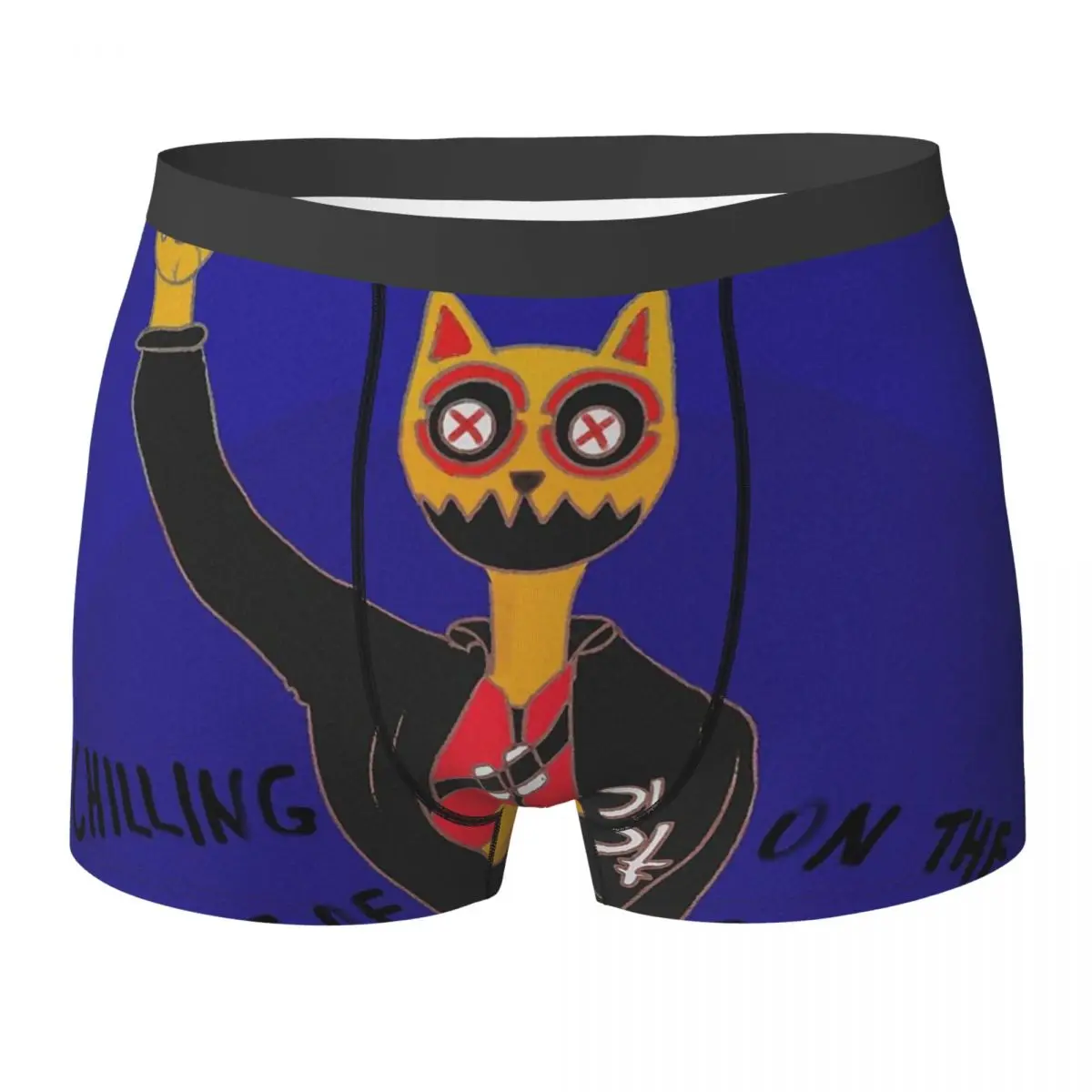 

Боксеры Kata-na Мужские, нижнее белье, дышащие трусы ниндзя хаоса, идея для подарка