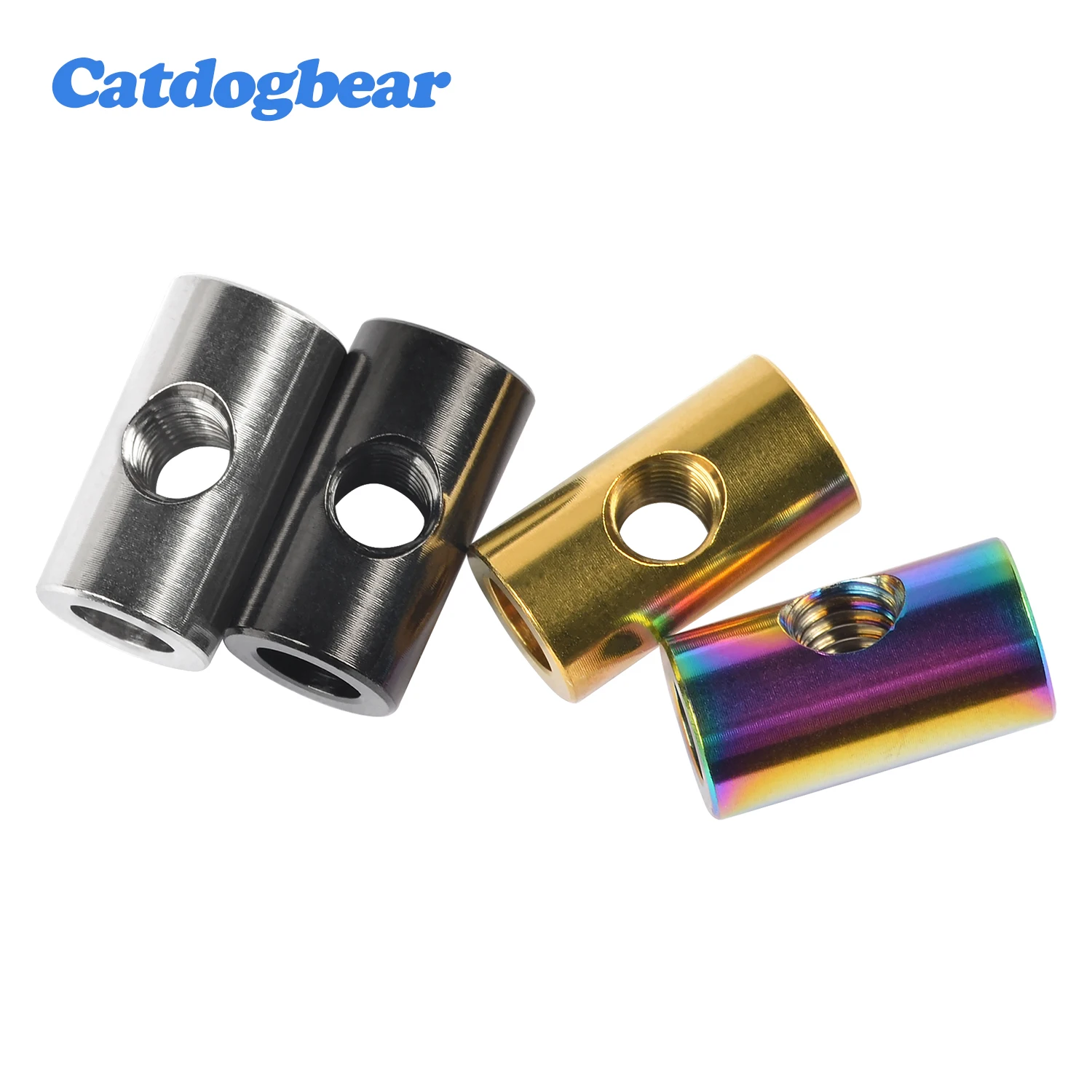 

Catdogbear Titanium Nut M5 Cylindrical Nut For Bicycle Seat Fixing