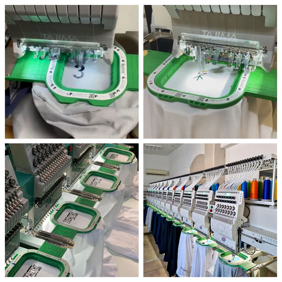 Фото MaggieFrame MightyHoop Магнитный пяль для вышивания для вышивальной машины Tajima Juki SAI MDP-S0801C HoopMaster №3