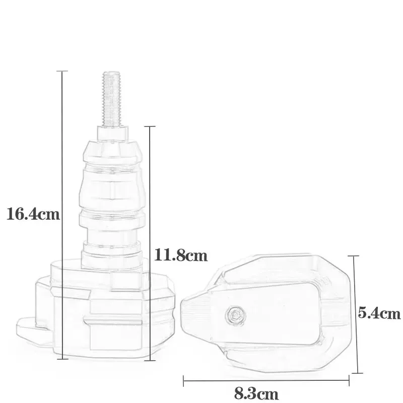 Для Bajaj Pulsar 200 160 NS NS160 мотоциклетная защитная рамка слайдер обтекатель защита от