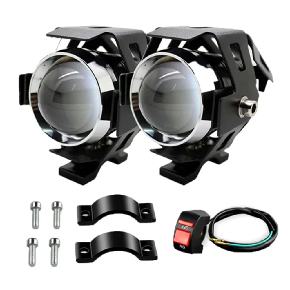 

Передняя противотуманная фара для мотоцикла U5 12 В, светодиодные линзы, прожекторы для проектора, мото для Benelli TRK502 X TRK 502X 2021 TRK 502