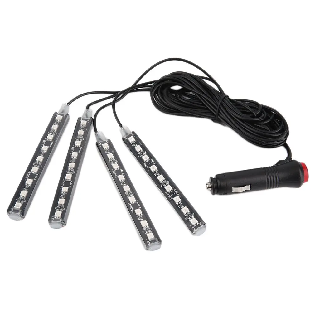 

New 180°Adjustable LED Chips Vehicle Atmosphere 12V Decoration Light Neon Lamp