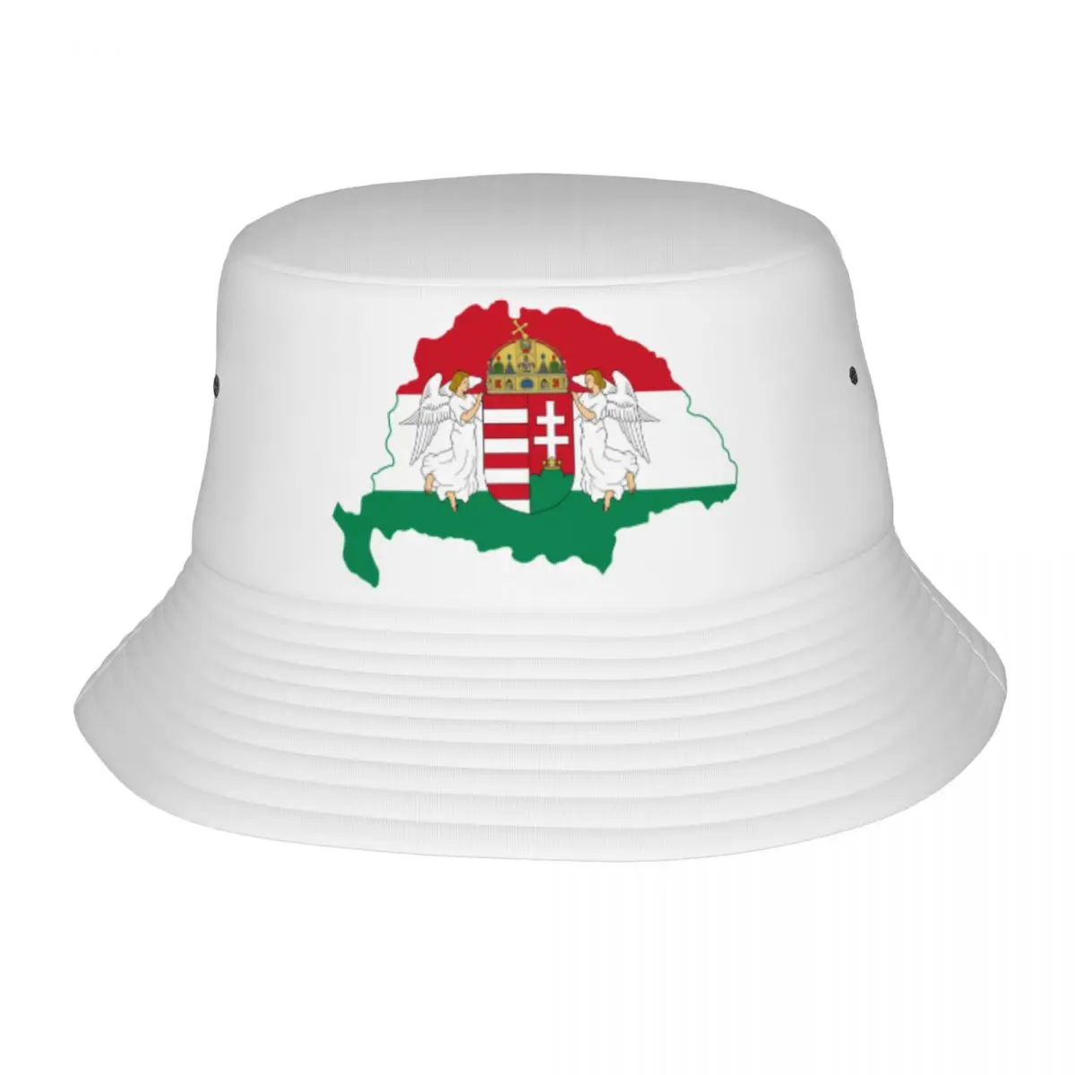 

Панама с флагом венгерского Союза, летняя шляпа рыбака, складные кепки от солнца для мужчин и женщин