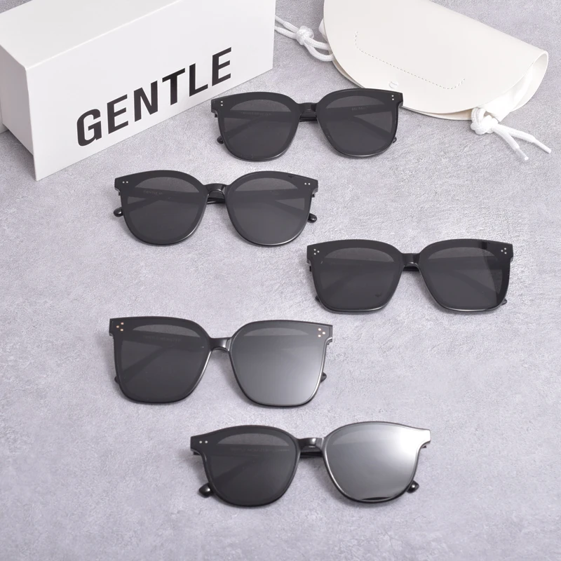 

Очки солнцезащитные поляризационные для мужчин и женщин, нежные очки в Корейском стиле с изображением монстра, 17 solo lang, ацетат, 2020