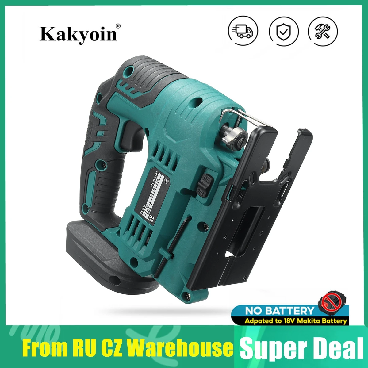 

1800 Вт 65 мм 18 в бесщеточный лобзик электрическая пила Лезвие Регулируемая пила прокрутка деревообрабатывающий лазерный электроинструмент для Makita 18 в аккумулятор