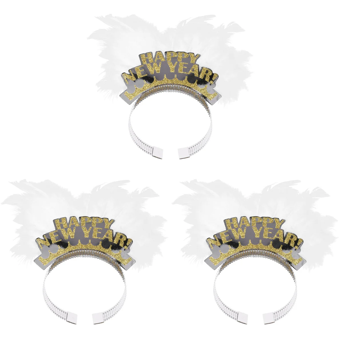 

New Year Years Party Supplies Hair Eve Accessorieshairband Happy Hairbands Hoops Kids Headband