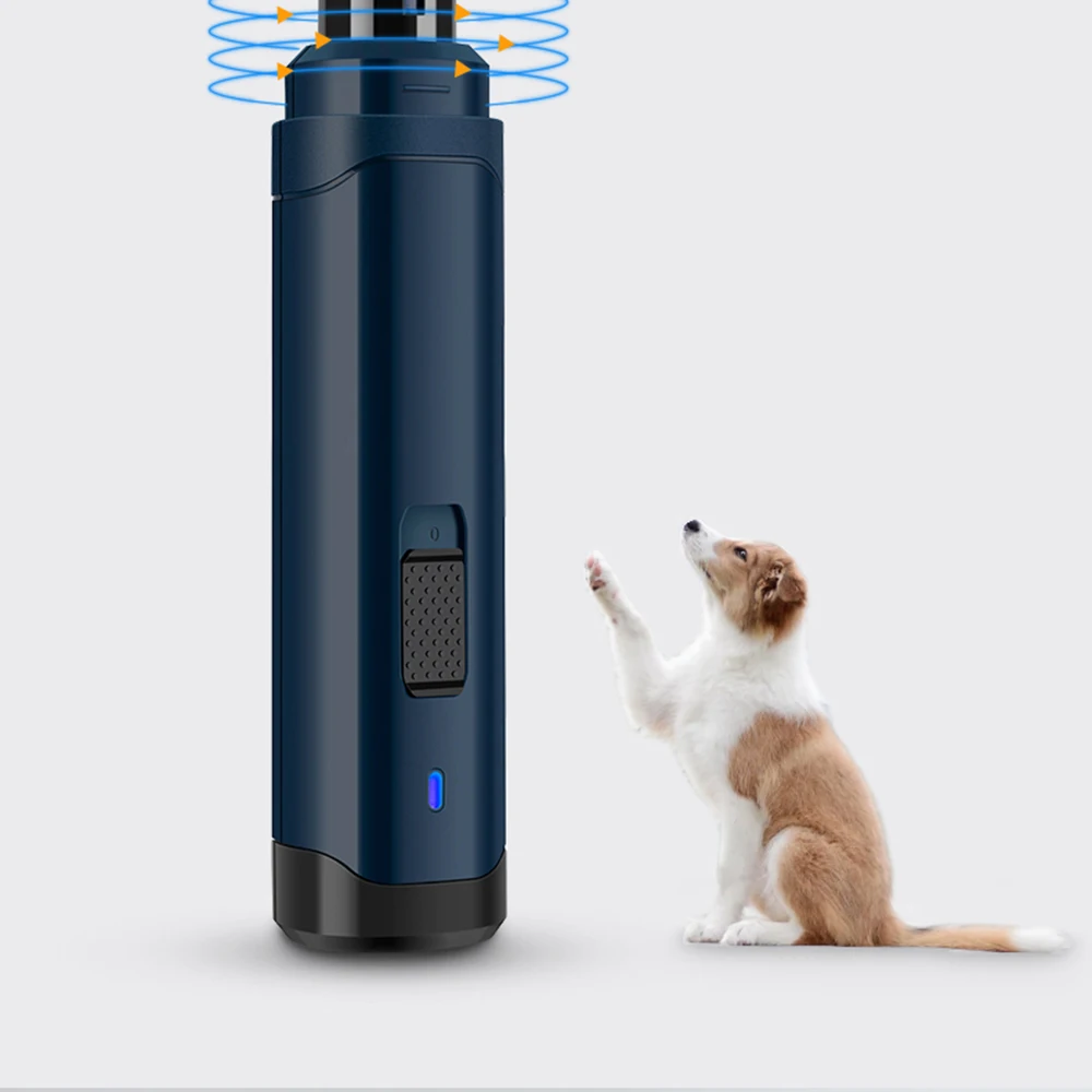 

Pet Sharpener USB New Electric Dog Cat Nail Clipper Sharpener High Power Double Grinding Head 3 Speed Claws Care Beauty Scissors