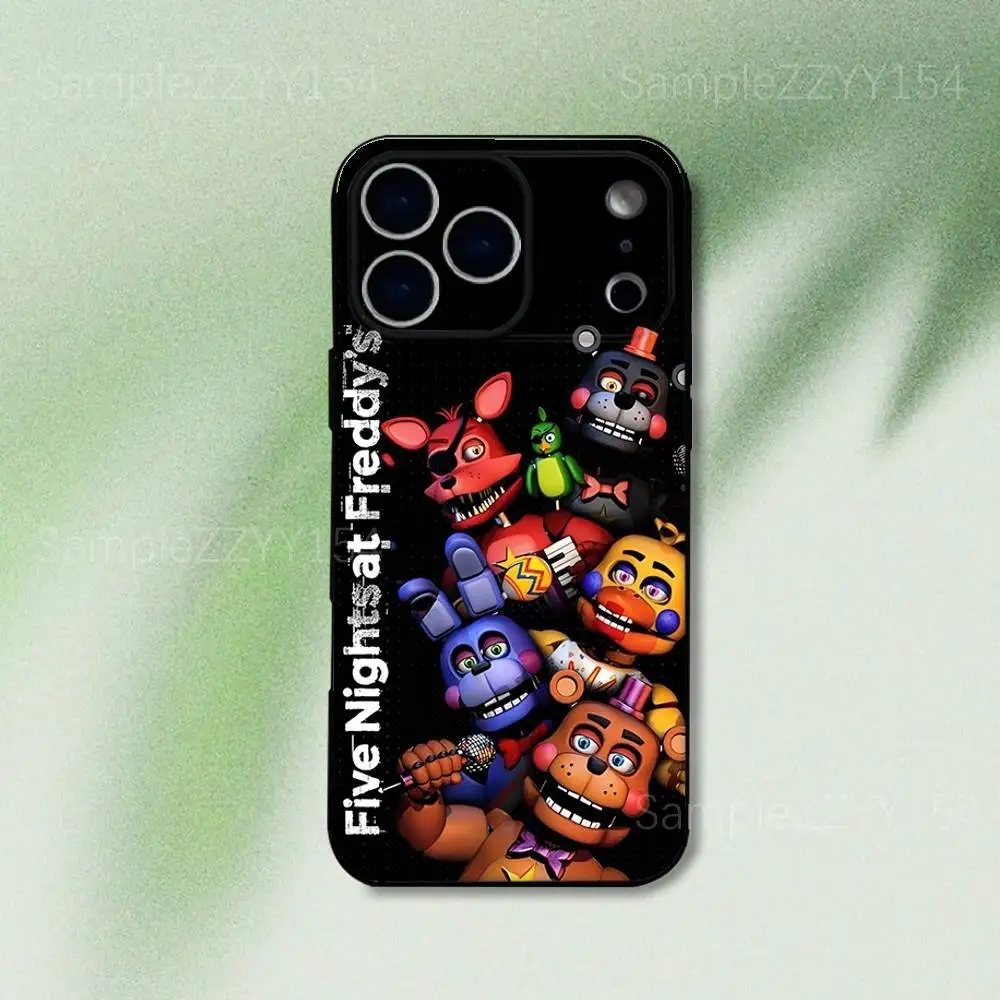 Фото Чехол для телефона FNAF F-Five N-Nights at-Freddys для моделей 15,16,17,13,14,11,12,Pro,Max,Plus,E,Air,Mini, противоударный силиконовый мягкий чехол №2