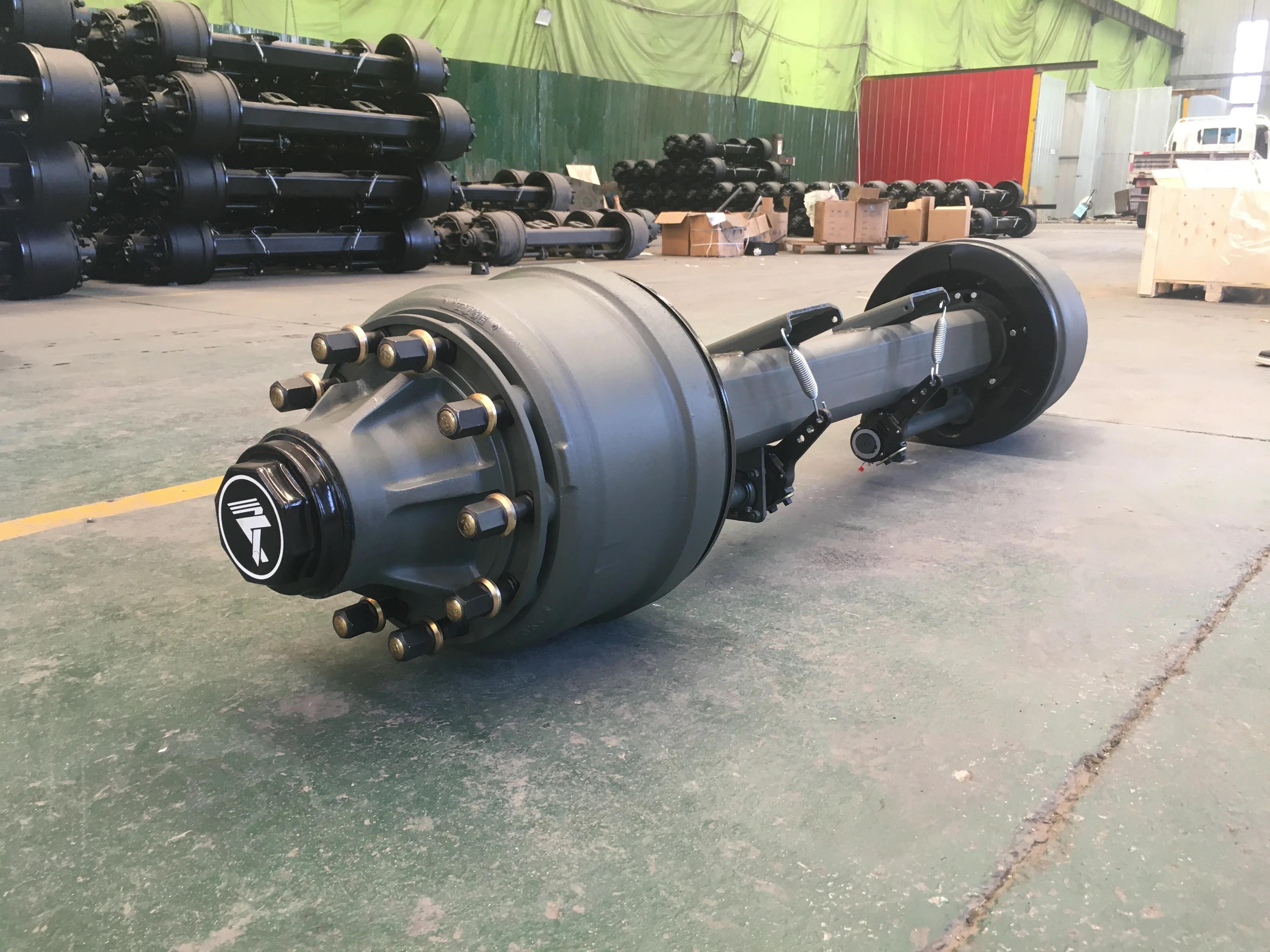 10-болтовая ступица колеса ось прицепа двойной мост конский прицеп фруктовая для