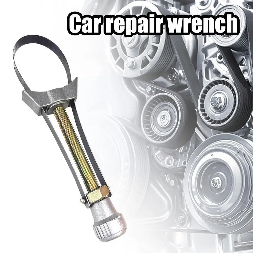 

Инструмент для демонтажа автомобиля, гаечный ключ, регулируемый гаечный ключ 60 мм, инструмент для ремонта, гаечный ключ для масла, ремешок ф...