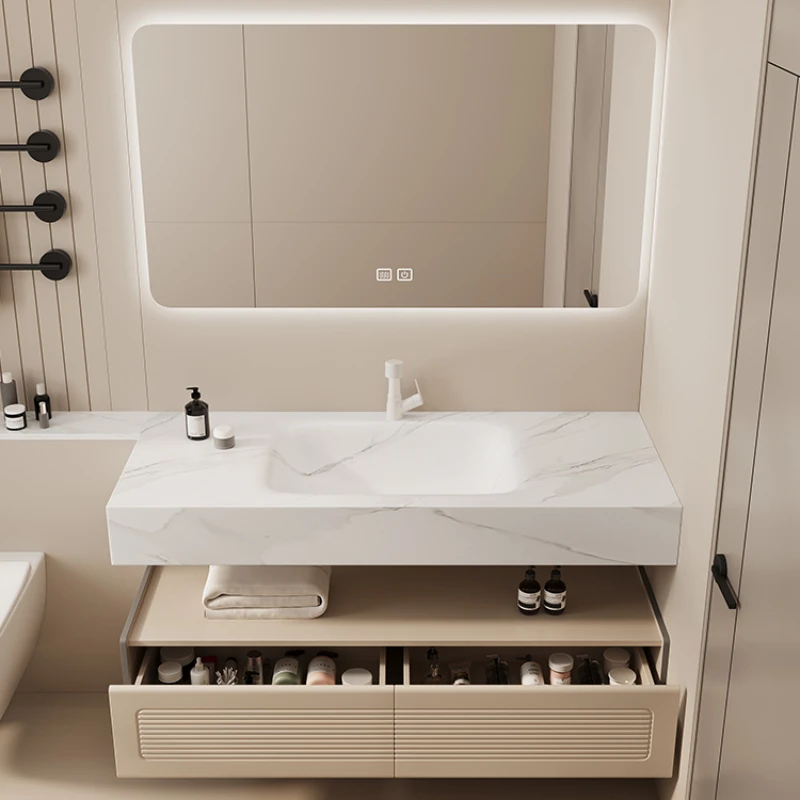 Набор для ванной комнаты с зеркалами многофункциональная мебель дома компактный