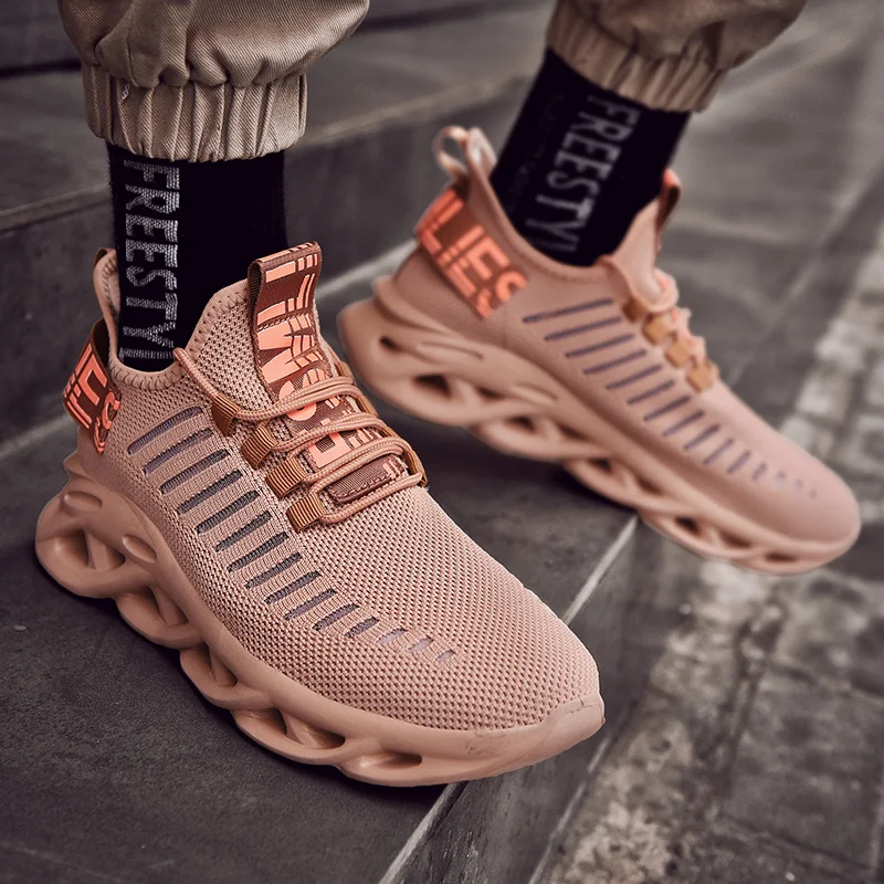 Men's Sneakers Running Shoes Stylish Leisure Exercise Jogging Shoes Athletic Trainer Zapatillas De Deporte